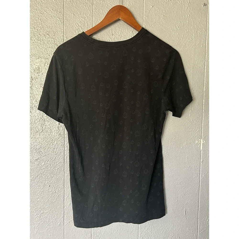 Dri-Fit‎ The Nike Tee Red Swoosh Basketball Raindrops Black T-Shirt S Athleisure